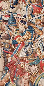 Muerte: The Trojan War: Achilles Death. ca. 1470. Left