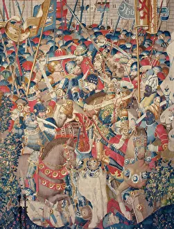 Muerte: The Trojan War: Achilles Death. ca. 1470. Right