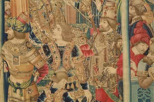 Aeneas: The Trojan War: The Rape of Helen. ca. 1470