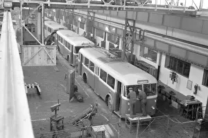Trolleybus: Trolleybus factory - 1960