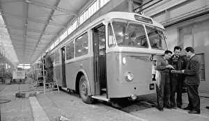 Trolleybus: Trolleybus factory - 1960