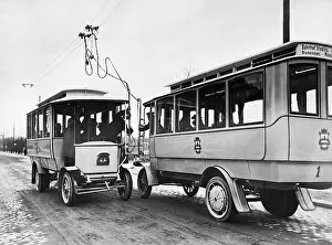 Respective: Trolleybuses in Steglitz, 1912