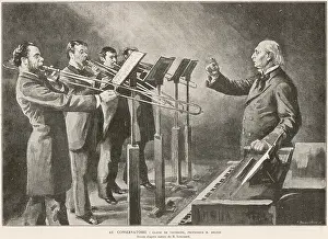 Trombone: A trombone lesson at the Conservatoire