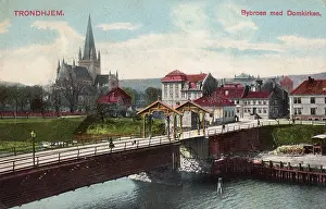 Trondheim: Trondheim - Bybroan and view of the Cathedral
