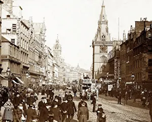Trongate: Trongate, Glasgow, Victorian period