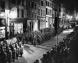 Lorraine: Troop deployment in Nancy, 1939