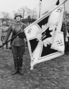 Practices: Troop flags of the armed forces, 1935