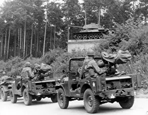 Reinforce: US troop transport to Berlin drives through Soviet zone