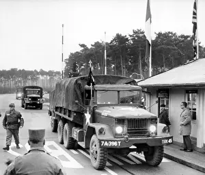 Dreilinden: US troop transport to Berlin leads through Soviet zone