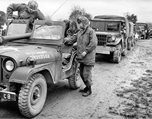 Nauheim: US troop transport to Berlin leads through Soviet zone