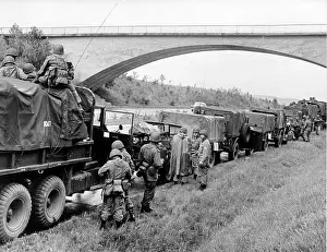 Reinforce: US troop transport to Berlin leads through Soviet zone