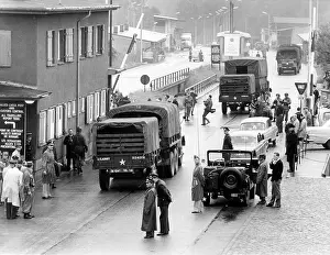 Reinforce: US troop transport to Berlin leads through Soviet zone
