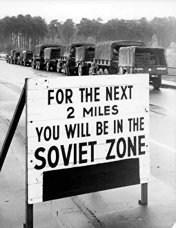 Dreilinden: US troop transport to Berlin leads through the Soviet zone