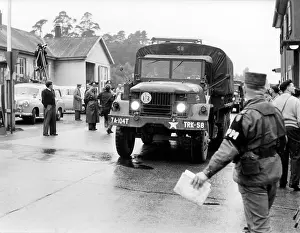 Reinforce: US troop transport to Berlin leads through Soviet zone