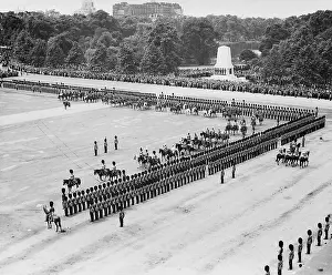 Trooping: Trooping of the Colour in London, 1937