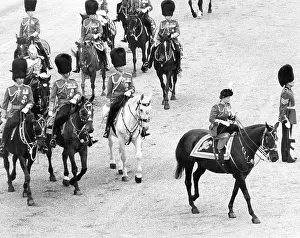 Bearskins: Trooping the Colour - the Queen's last ride