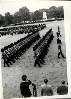 Horseguards: Trooping the Colour rehearsal, London