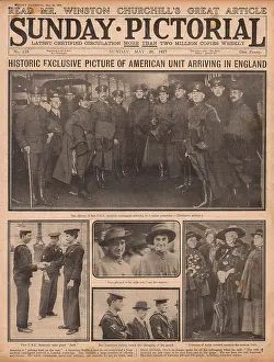 Airlie: US troops arrive in England, WW1
