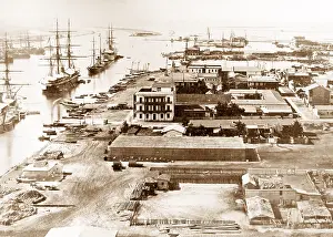 Troops arriving at Port Said Egypt during the