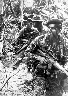 Struggled: US troops in jungle, Vietnam War