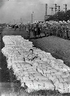 Troops leaving for Palestine