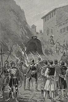 Defeating: The troops of Peter the Ceremonious (1319-1387)