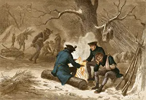 1778: Troops at Valley Forge, 1777-78