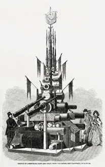 Coils: Trophy of Armstrong guns and coils, 1862
