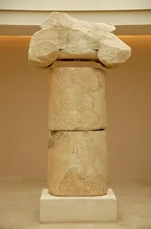 Ionic: Part of the Trophy Column. 5th century BC. Archaeological Mu