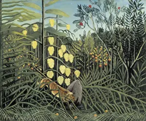Postimpressionists: In a Tropical Forest, by Henri Rousseau