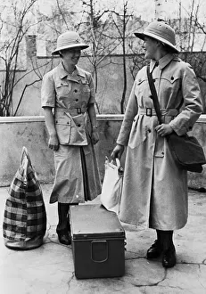 Mosquito: Tropical nurses before their deployment on the Africa front