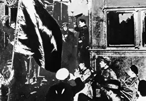 Traveled: Trotsky's train, 1918