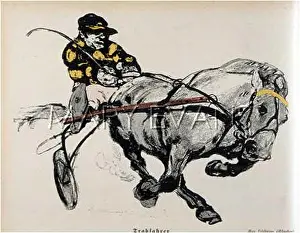 Sulky: TROTTING WITH SULKY 1904
