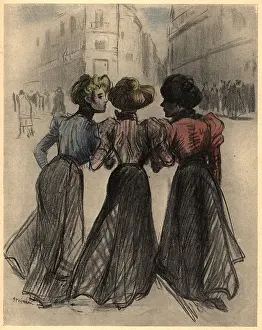 Steinlen: Trottins, Le Retour De L'Atelier