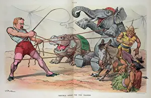 Hippopotamus: Trouble ahead for the trainer