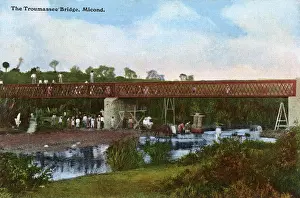 Lucia: Troumasse River Bridge, Micoud, St Lucia, West Indies