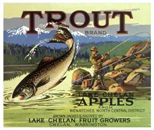 Leaps: Trout Fruit Label
