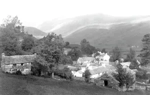 Troutbeck: Troutbeck, the Village c1880