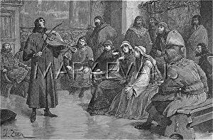 Rebec: TROUVERE IN CHATEAU