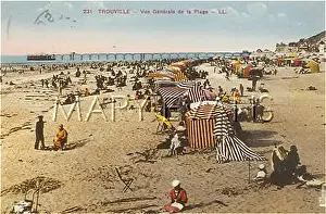 Trouville: TROUVILLE - LA PLAGE