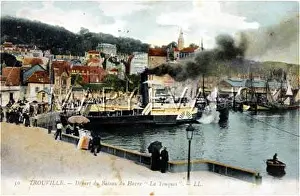 Trouville: TROUVILLE/STEAMER 1908
