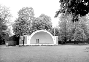 Trowbridge: Trowbridge, the Bandstand c1955