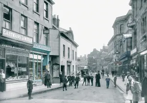 Trowbridge: Trowbridge, Silver Street 1900