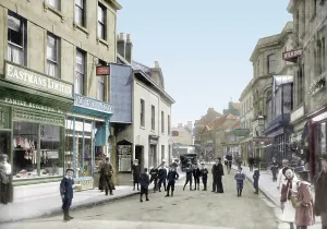 Trowbridge: Trowbridge, Silver Street 1900