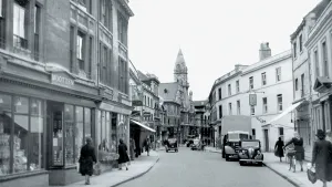 Trowbridge: Trowbridge, Silver Street c1950