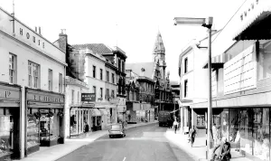 Trowbridge: Trowbridge, Silver Street c1965
