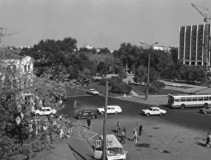 Trubnaya: Trubnaya Square. Moscow, 1977