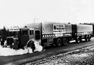 Axle: Truck with steam power, 1935