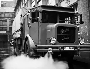 Heated: Truck with steam power