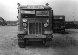 Enterpadvance: Truck of the Todt Organization on the Eastern